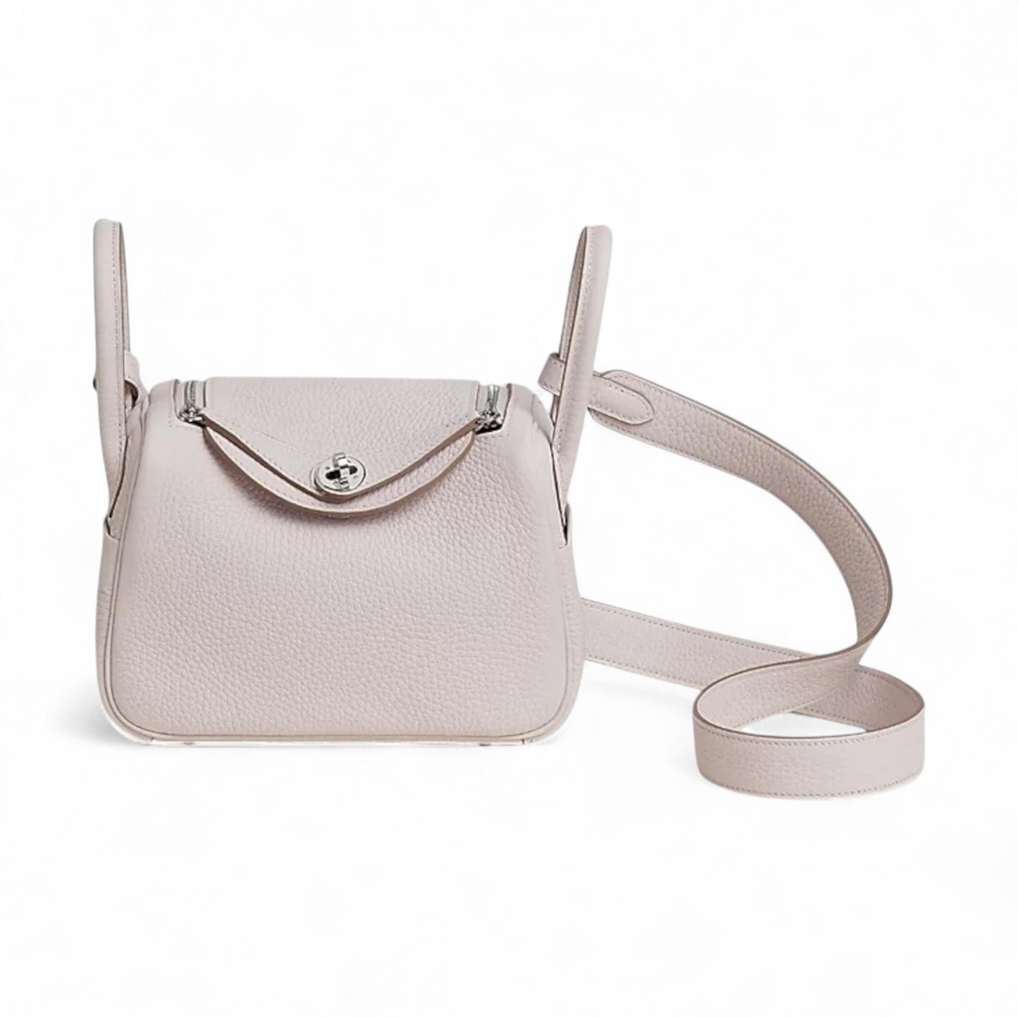 HERMES LINDY II MINI PINK BAG