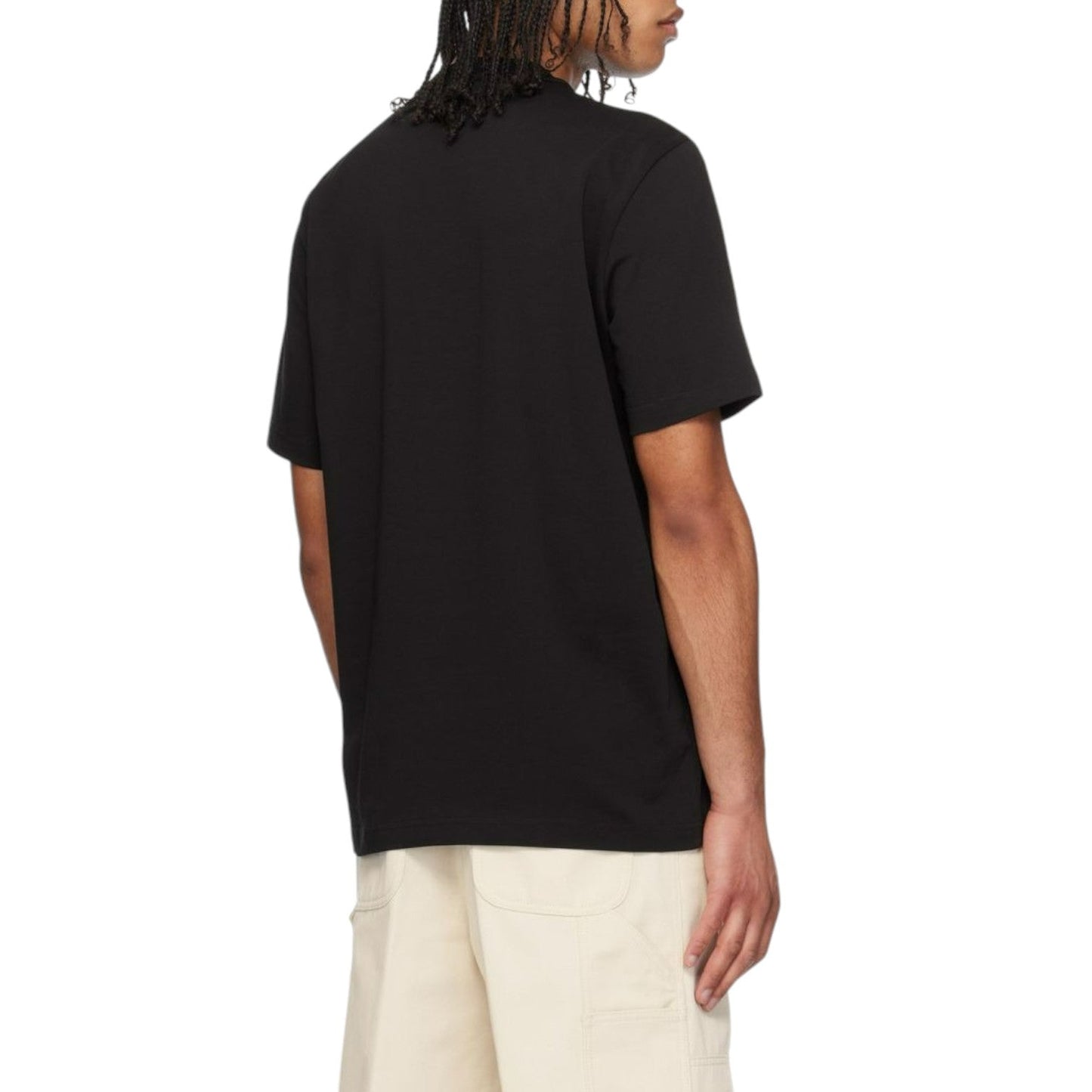 MONCLER ARCHIVIO BLACK LOGO POCKET SS T-SHIRT