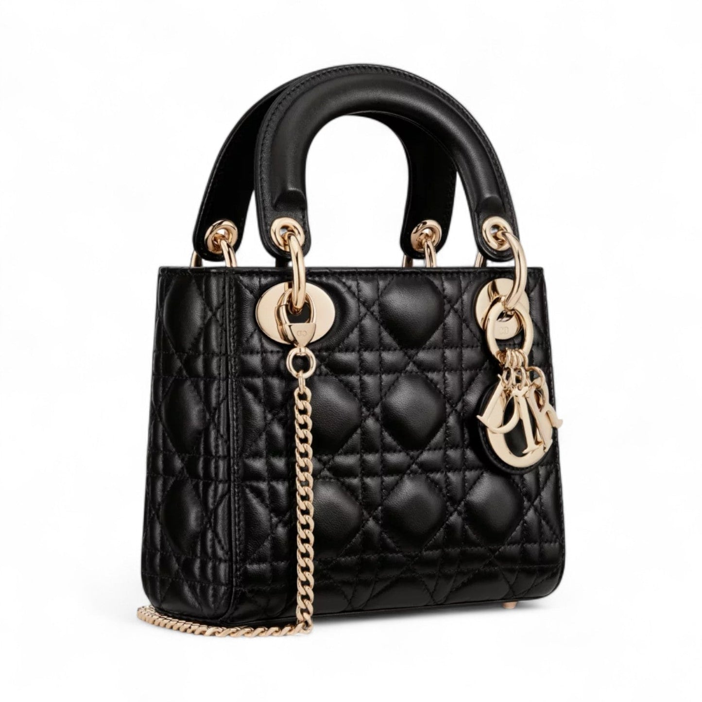 DIOR MINI LADY BLACK BAG