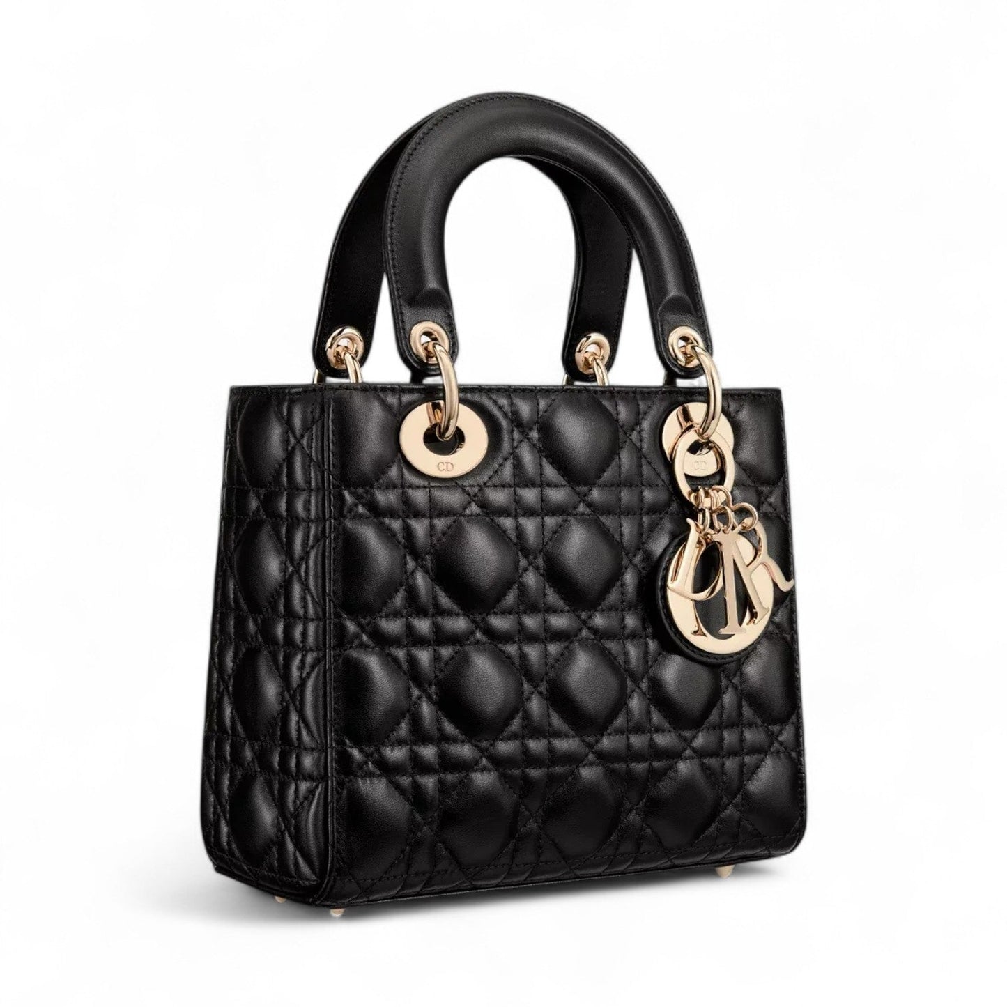 DIOR SMALL LADY BLACK BAG