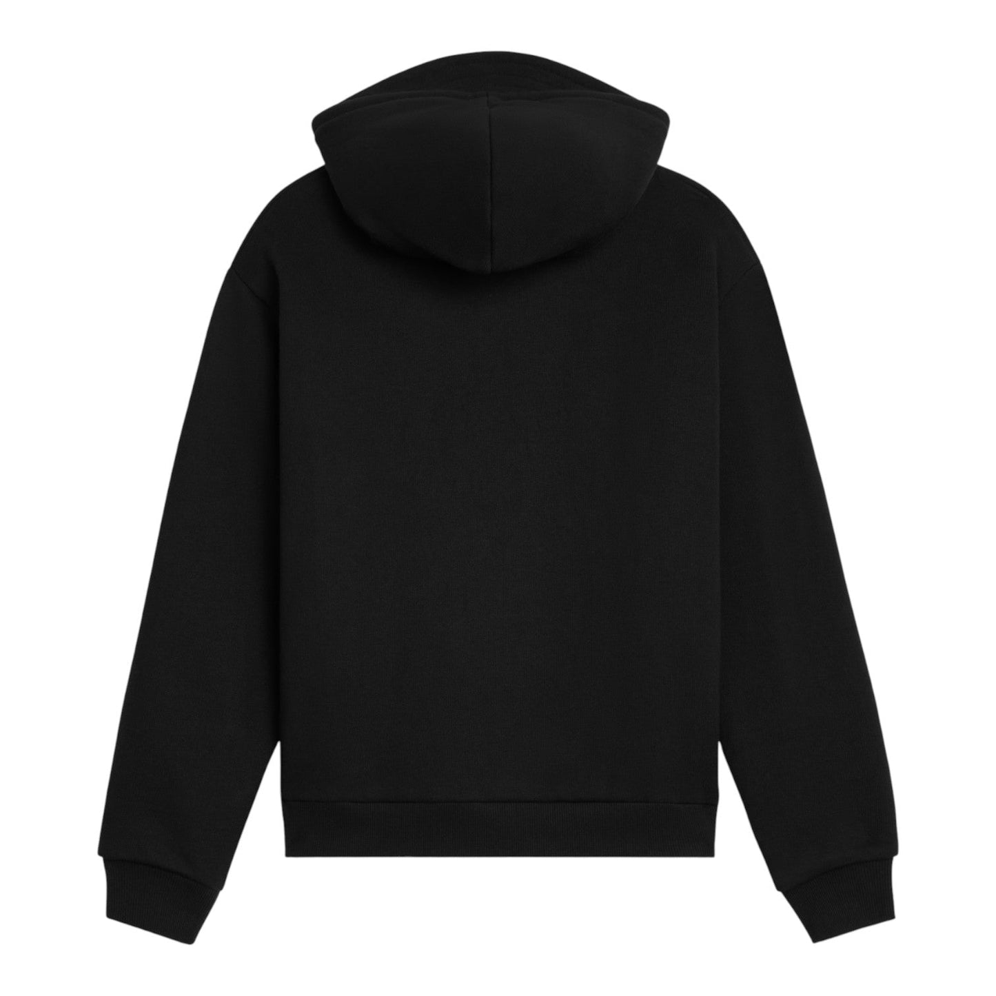 CELINE ZIPPED QUILTED COTTON FLEECE HOODED JACKET