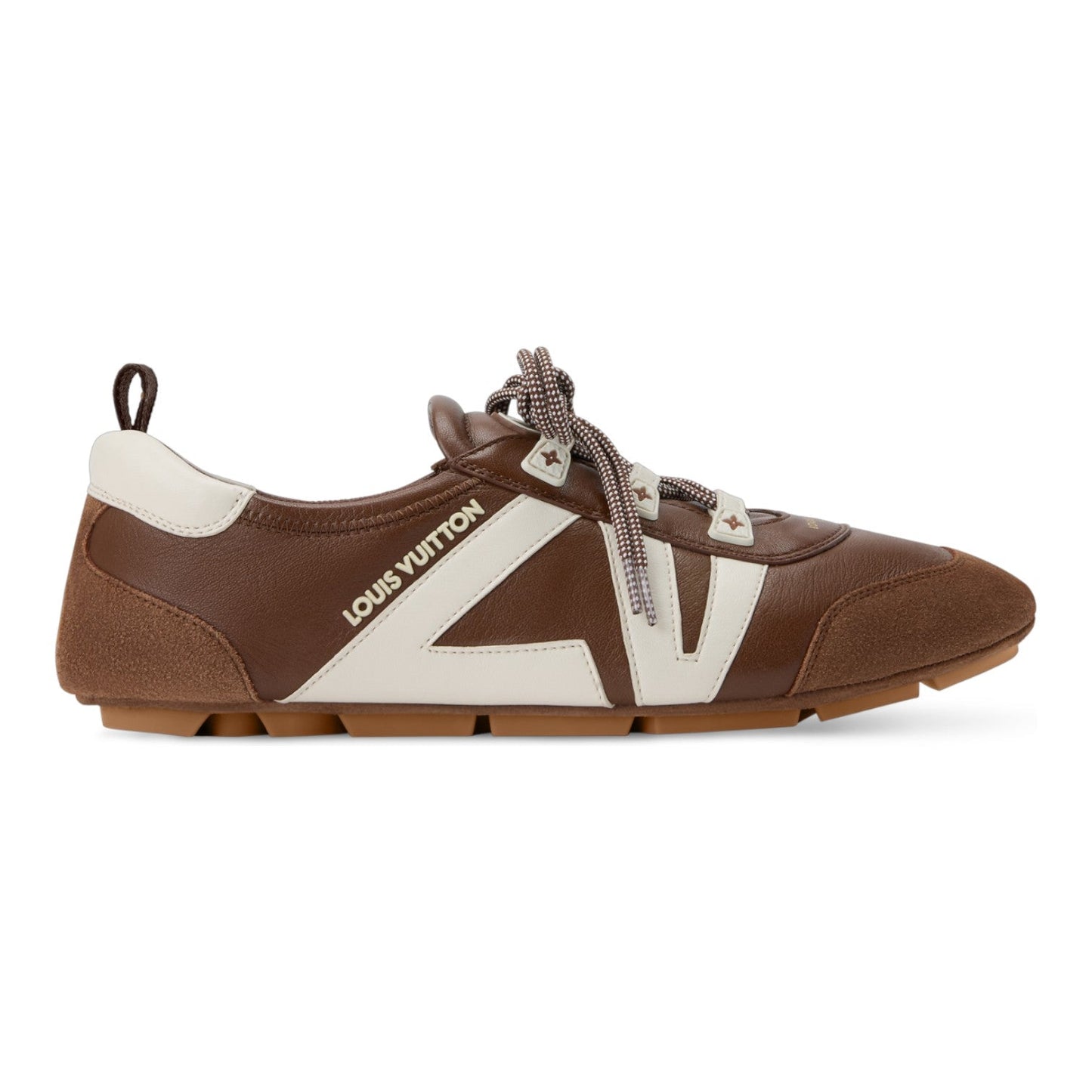 LOUIS VUITTON LV SNEAKERINA BROWN SNEAKERS