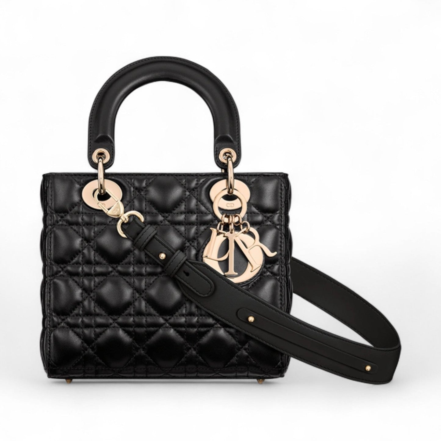 DIOR SMALL LADY BLACK BAG