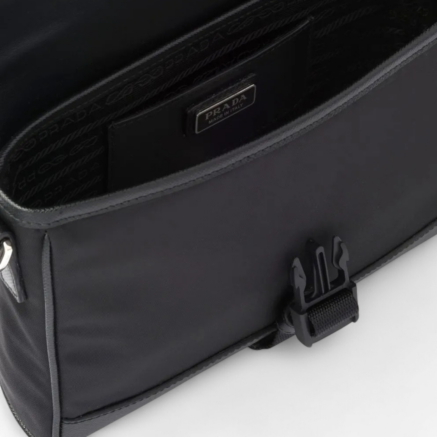 PRADA RE-NYLON SAFFIANO SHOULDER BAG