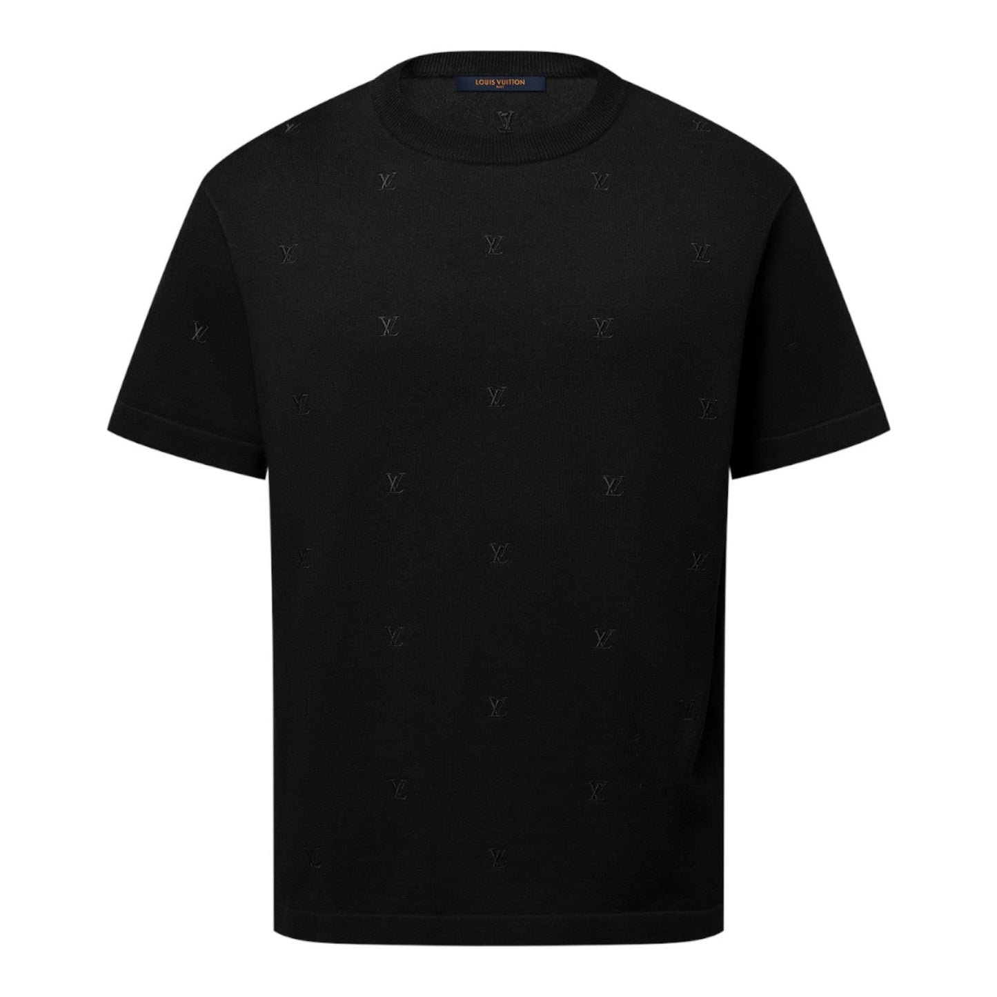 LOUIS VUITTON BLASON EMBROIDERED SHORT-SLEEVED T-SHIRT