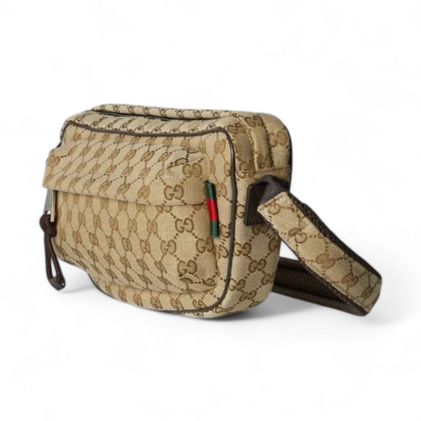 GUCCI SMALL GG CROSSBODY BEIGE BAG
