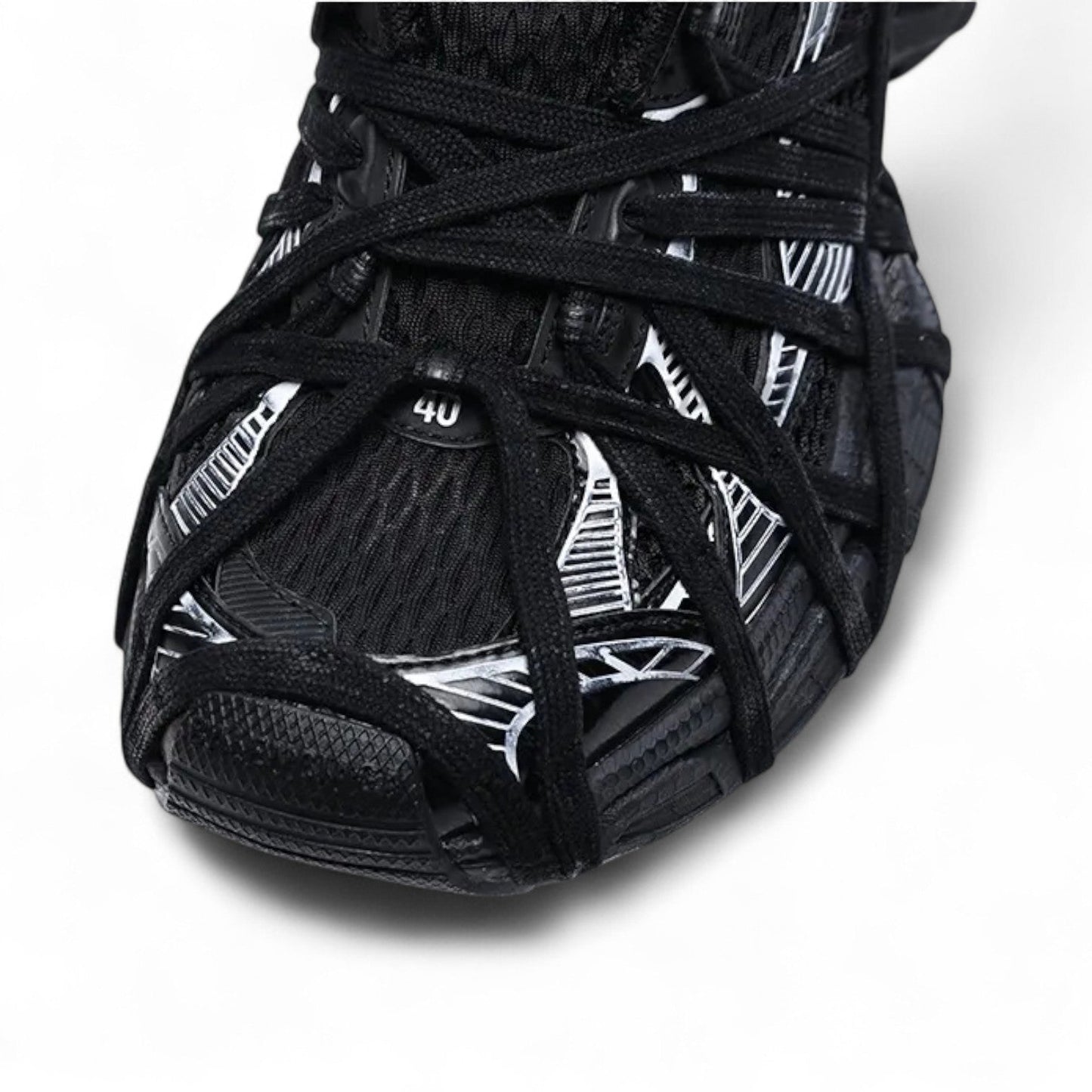 BALENCIAGA 3XL MEN BLACK SNEAKERS