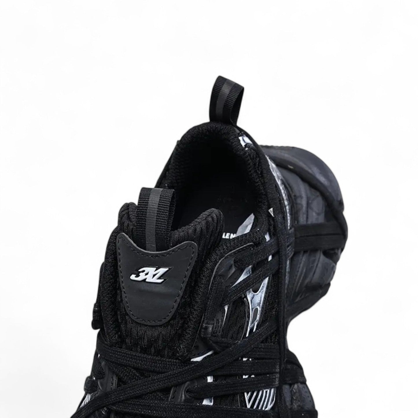BALENCIAGA 3XL MEN BLACK SNEAKERS