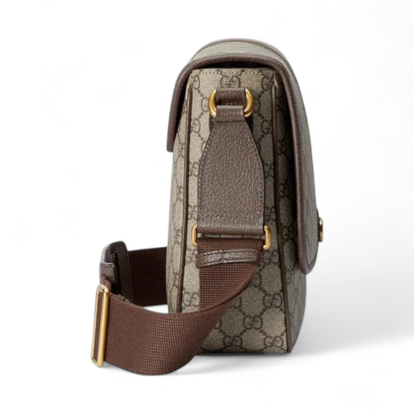 GUCCI OPHIDIA MEDIUM MESSENGER BEIGE BAG