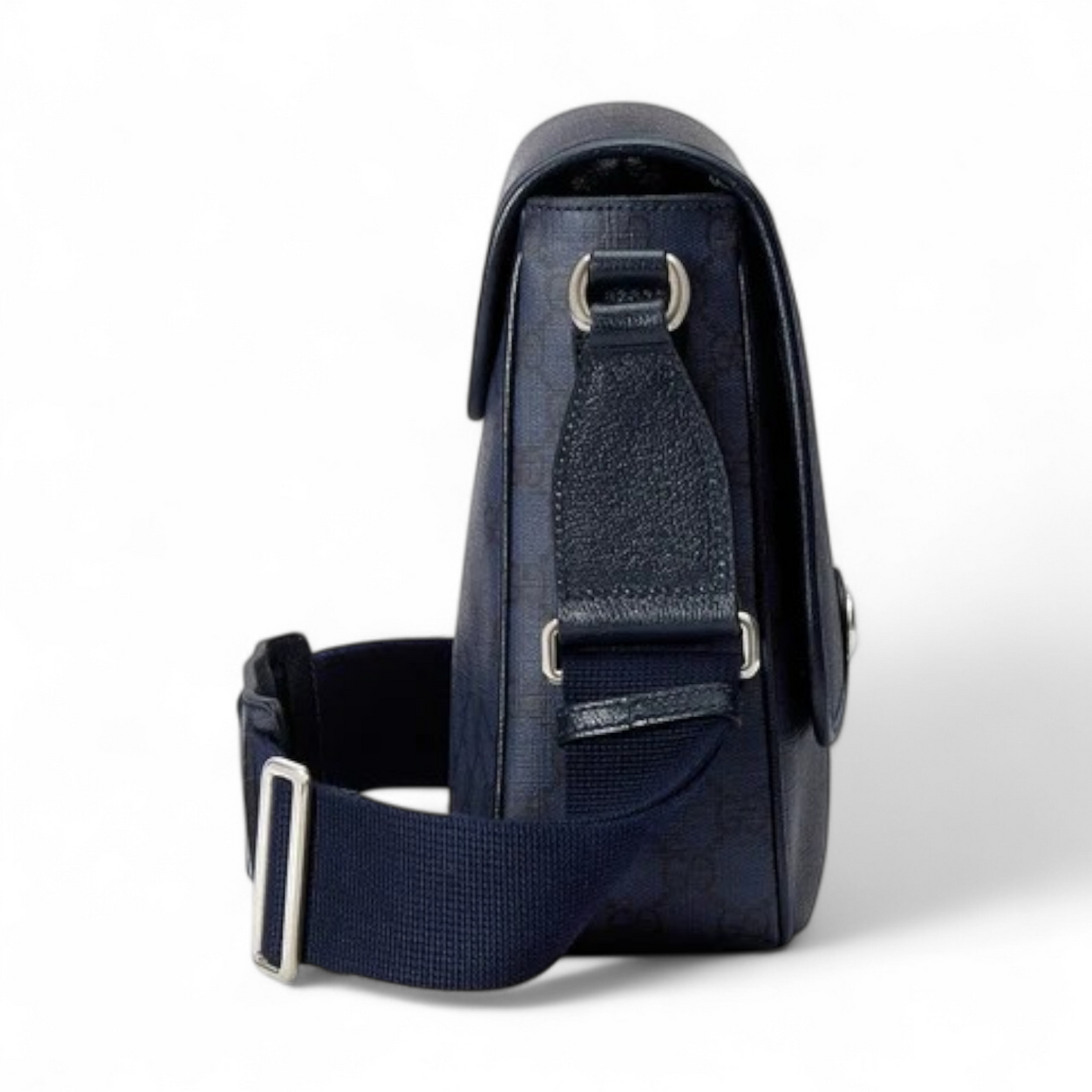 GUCCI OPHIDIA MEDIUM MESSENGER DARK BLUE BAG