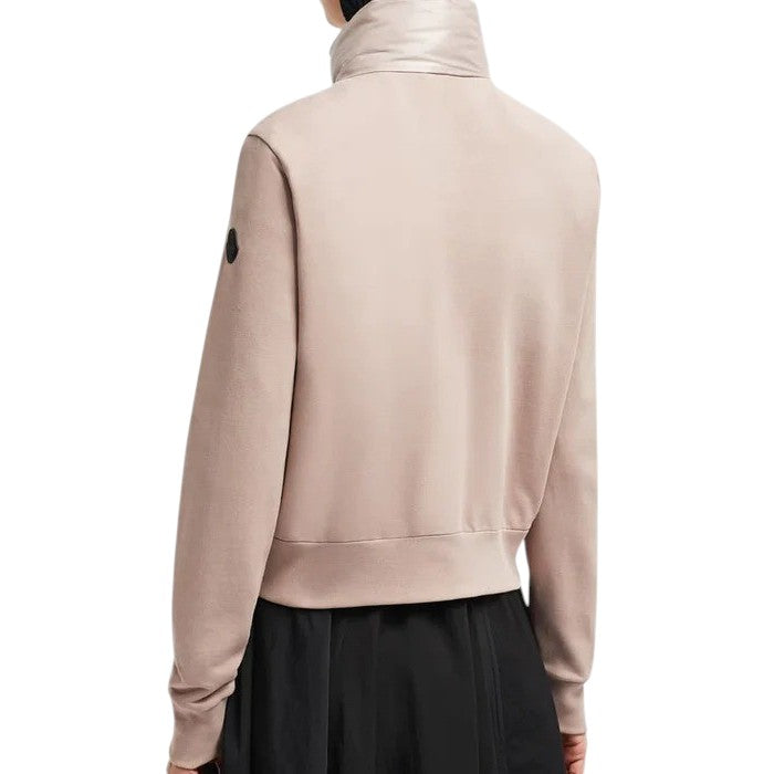 MONCLER PADDED ZIP-UP WOMEN PINK JACKET