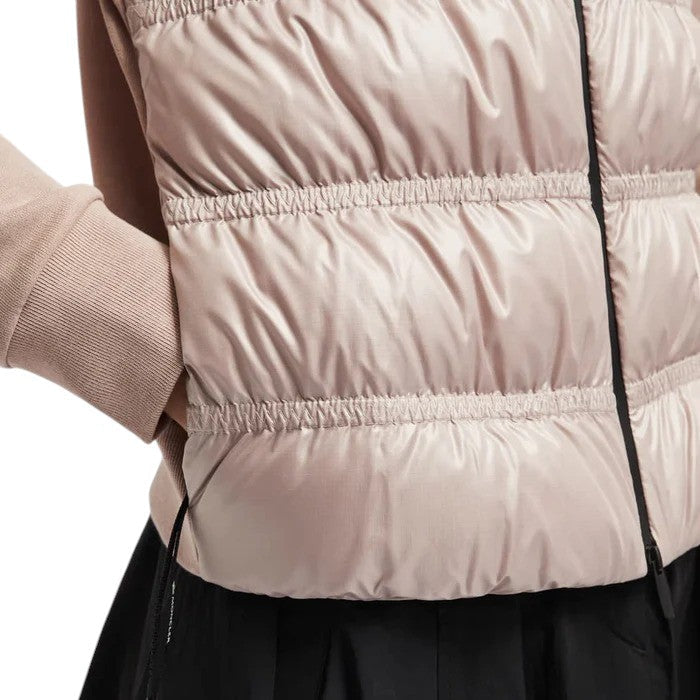 MONCLER PADDED ZIP-UP WOMEN PINK JACKET