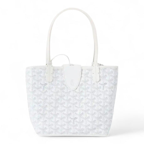 GOYARD ANJOU WIMEN WHITE MINI BAG