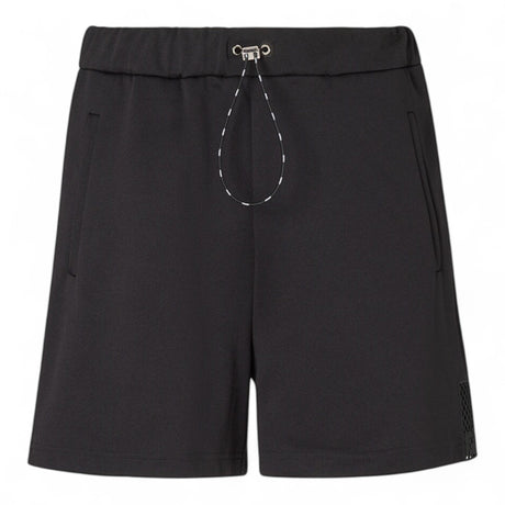 FENDI BERMUDAS TECHNICAL COTTON MEN BLACK SHORTS