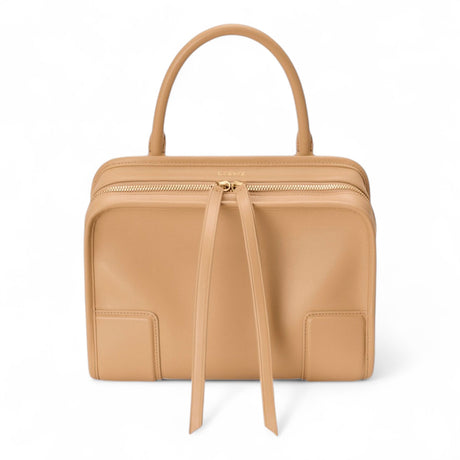 LOEWE SMALL AMAZONA 180 SOFT CALFSKIN WOMEN BEIGE BAG