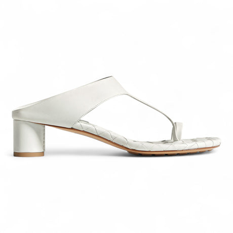 BOTTEGA VENETA LIVIA THONG WOMEN WHITE SANDAL