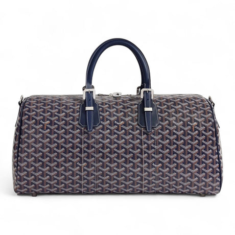 GOYARD BOSTON 45 NAVY BLUE BAG