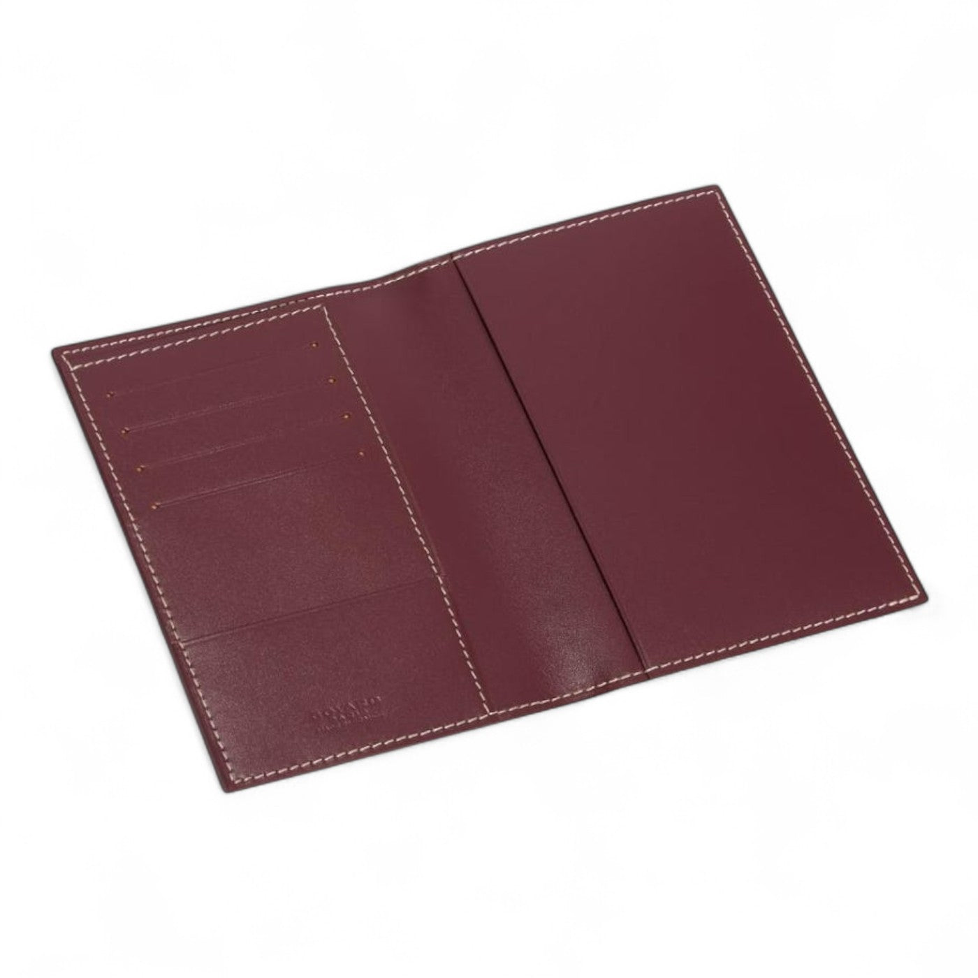 GOYARD GRENELLE BURGUNDY PASSPORT COVER