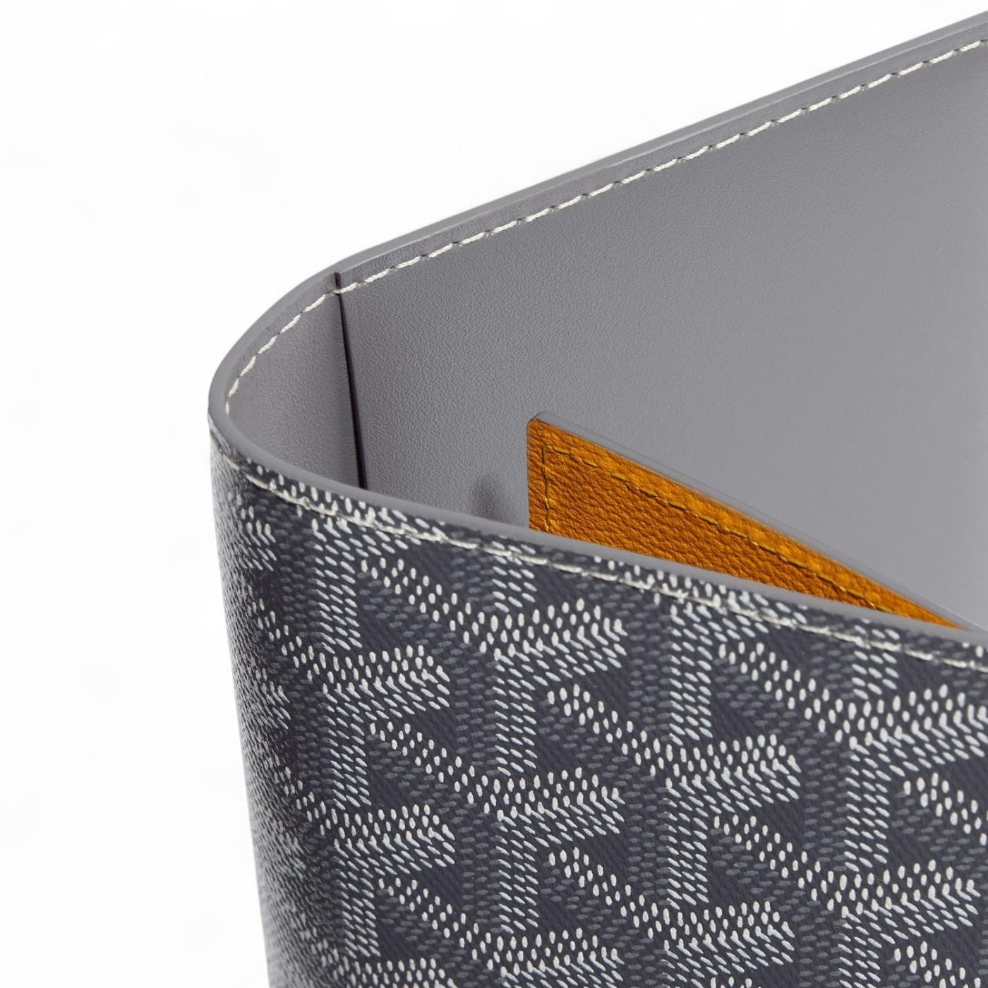 GOYARD GRENELLE GREY PASSPORT COVER