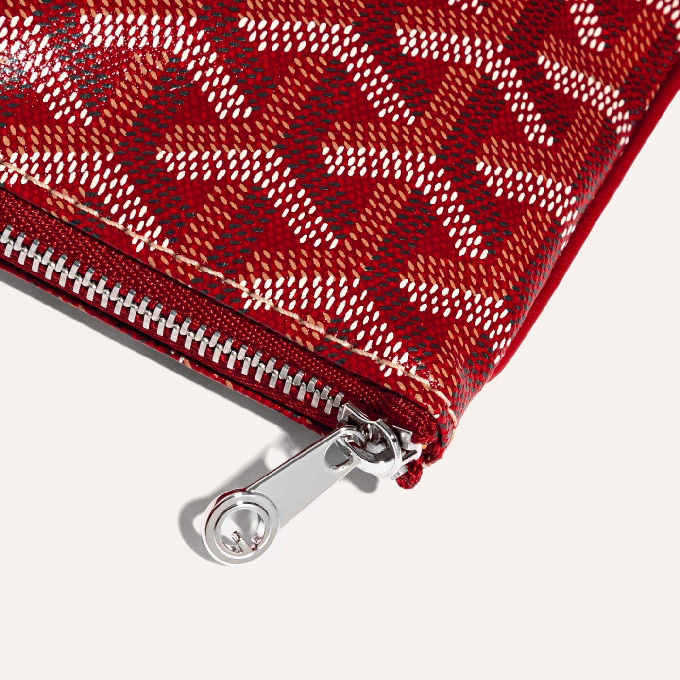 GOYARD SÉNAT MINI RED POUCH