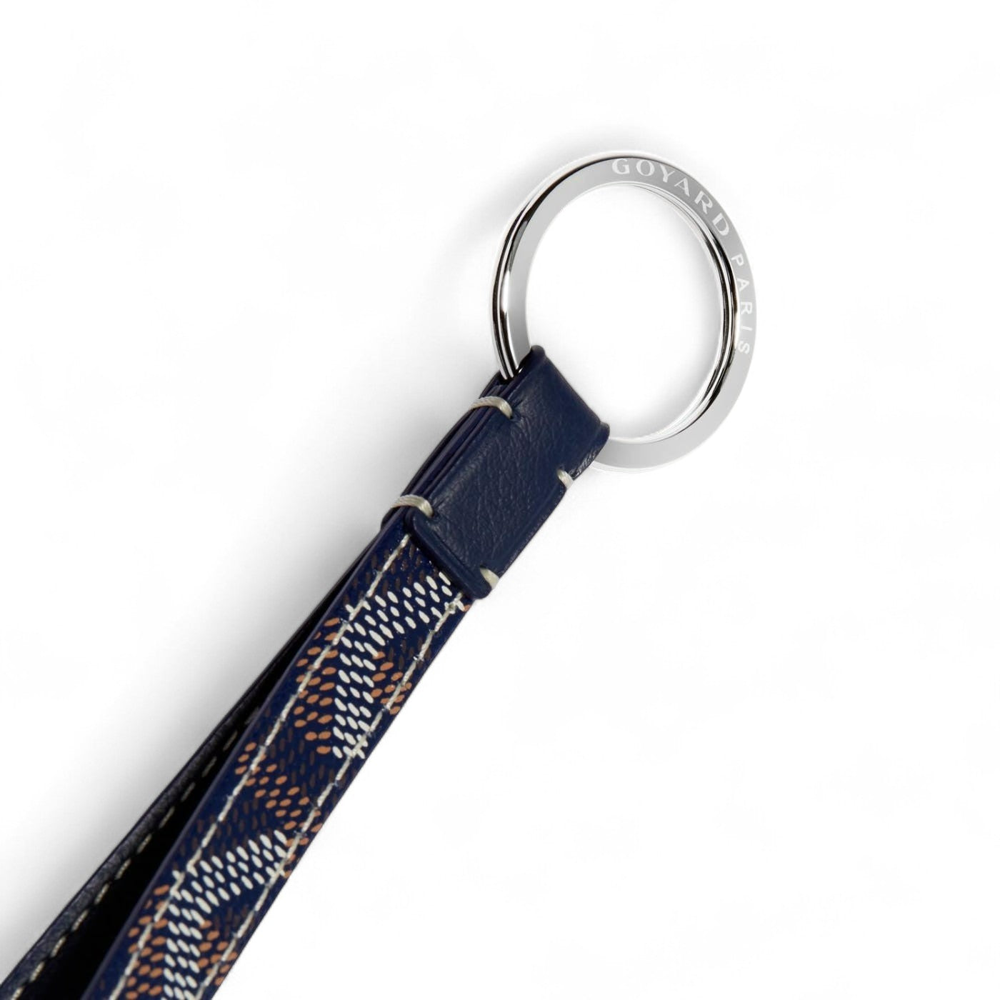 GOYARD SESAME NAVY BLUE KEY RING