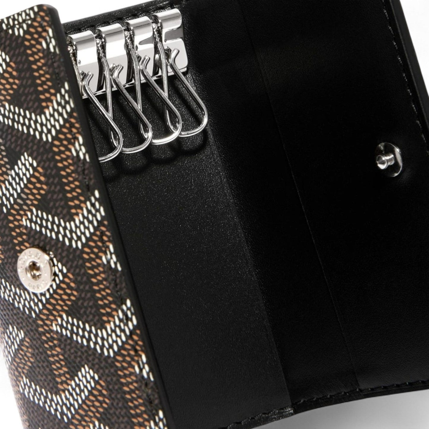 GOYARD SAINT-MICHEL BLACK KEY RING