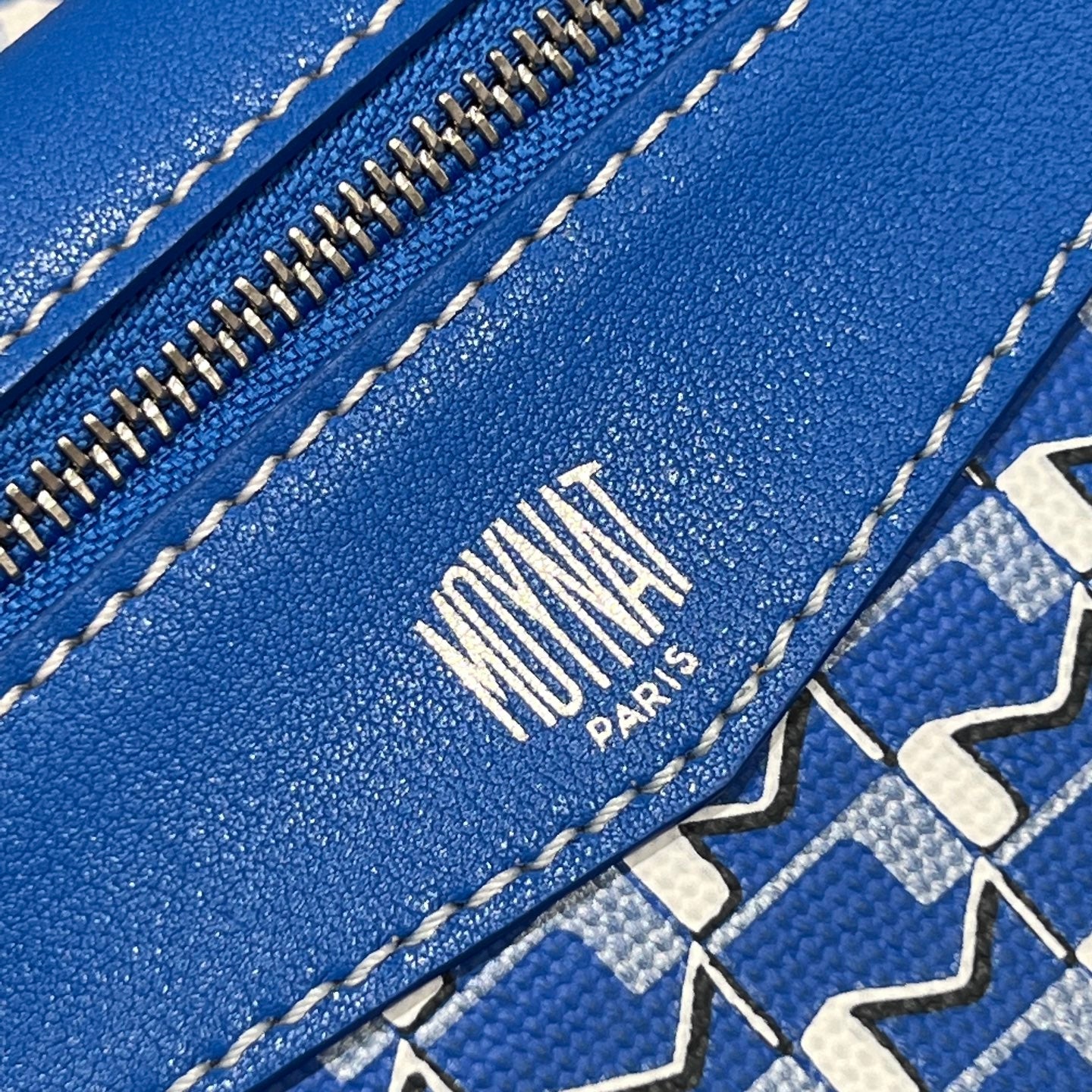 MOYNAT M CANVAS TOTE BLUE BAG GM